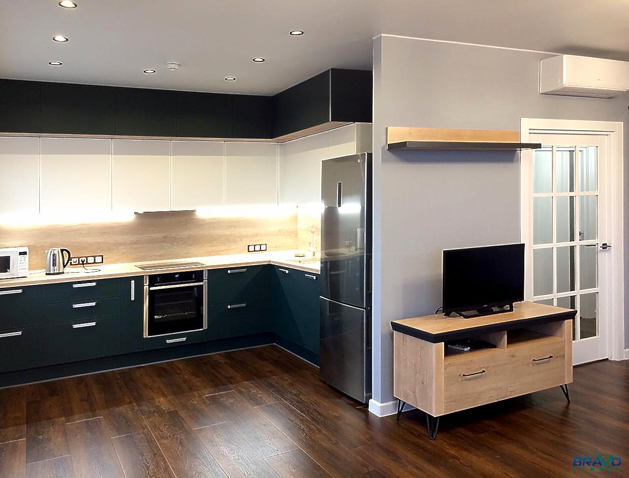 Капитальный ремонт трехкомнатной квартиры