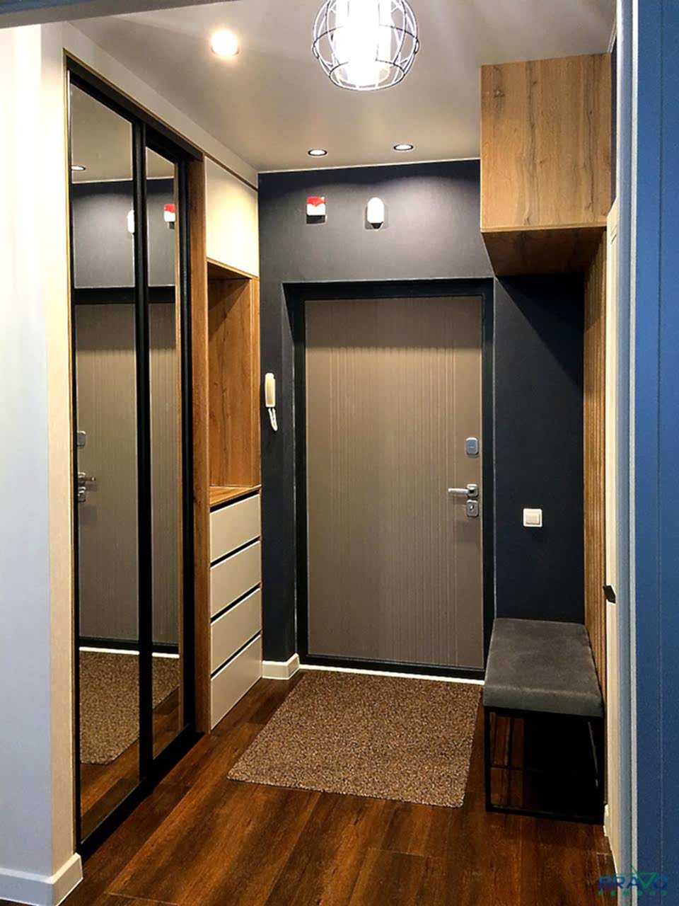 Капитальный ремонт трехкомнатной квартиры